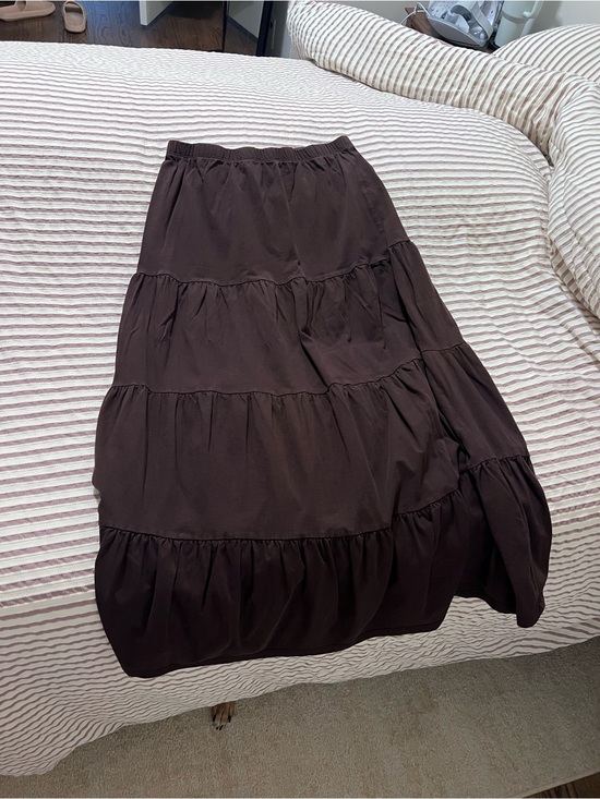 Primark Dresses & Skirts - Primark Brown Tiered Maxi Skirt